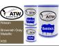 Preview: Nissan, Brownish Gray Metallic, K55: 500ml Lackdose + 500ml Klarlack + 250ml Härter - Set, von ATW Autoteile West.